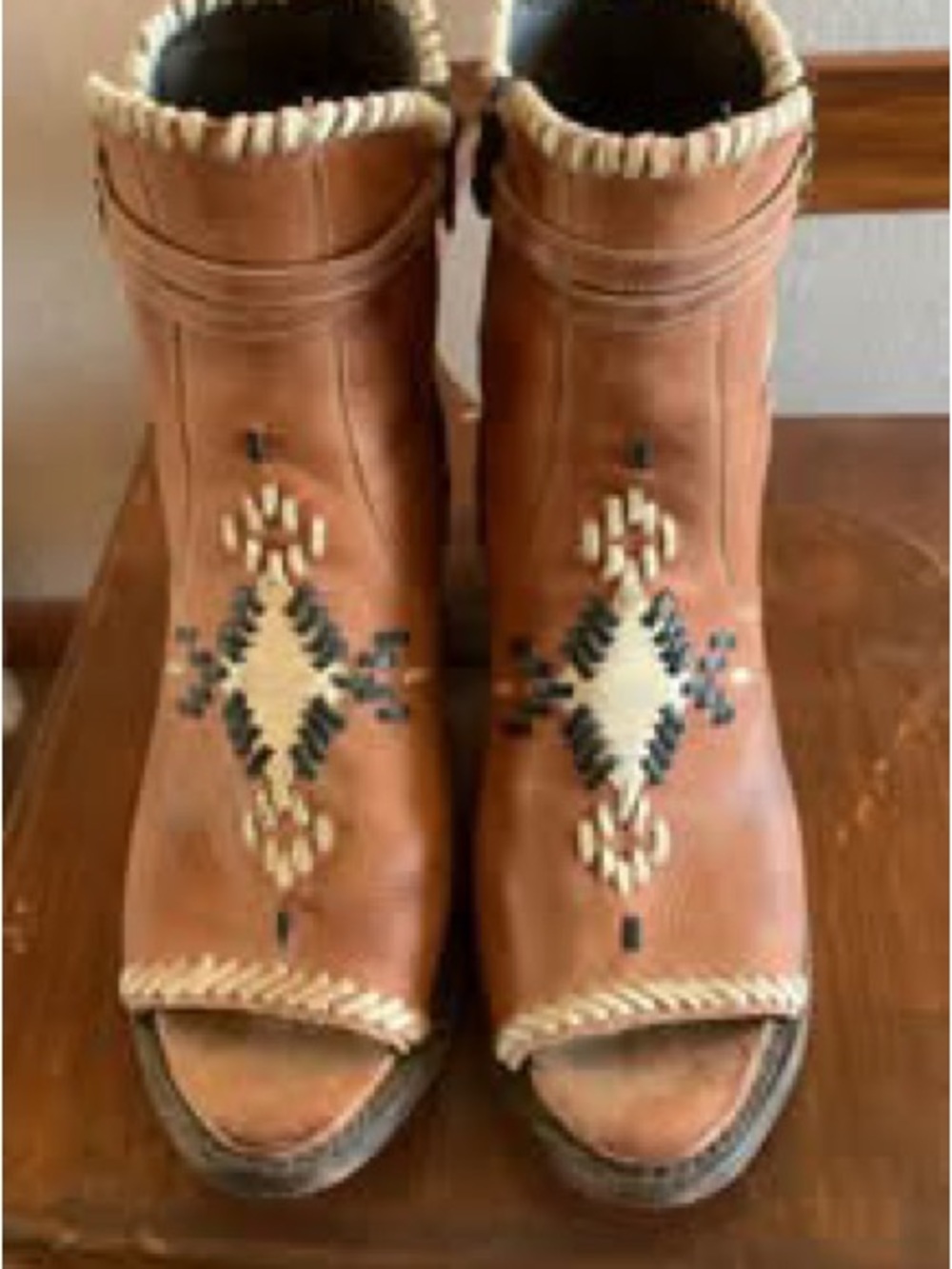 Double D Ranch Open Toe Bootie